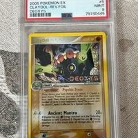 Claydol PSA 9 Ex Deoxys Stamped