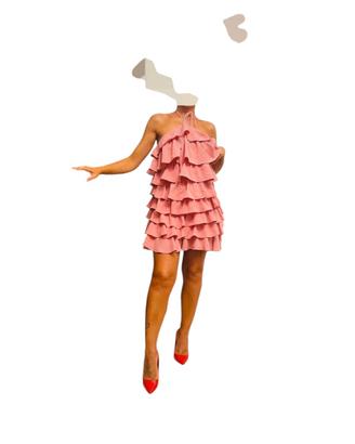 vestito volant t 40/42