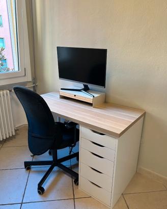 Ufficio: Monitor 4k 28" con rialzo+scrivania+sedia