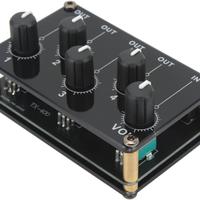 mini mixer stereo 4 canali stereo in  1 stereo out