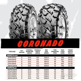 Gomme quad Maxxis 14" ATV utv 