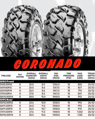 Gomme quad Maxxis 14" ATV utv 