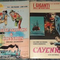 2 Fumetti i Giganti dell'avventura vintage anni 90