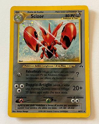 Carta Pokemon Scizor