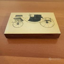 Scatolina vintage porta carte 