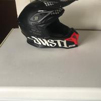 casco JUST per moto enduro/cross
