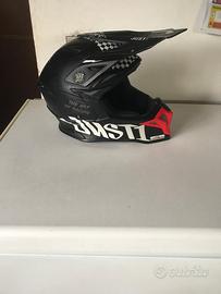 casco JUST per moto enduro/cross