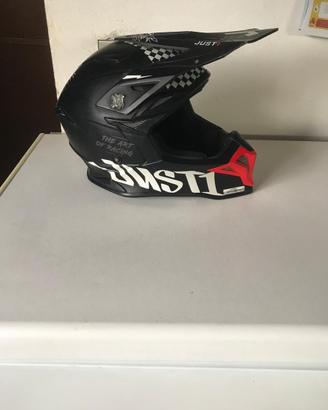 casco JUST per moto enduro/cross