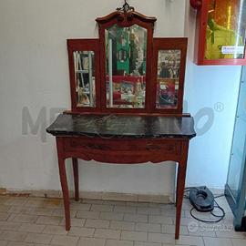 TOILETTE TRE SPECCHI CASSETTO RIPIANO MARMO