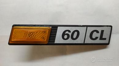 Scritta targhetta vintage 60CL