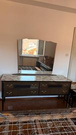 Set Camera Vintage Francese – Comò con Marmo 50’