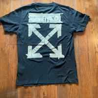 T-shirt Off White nera