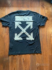 T-shirt Off White nera