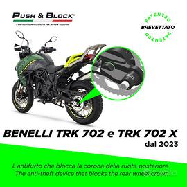 Antifurto meccanico per BENELLI TRK 702 X