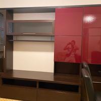 parete attrezzata (altezza: 2 metri, lunghezza: 3 