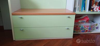 cassettiera e comodino