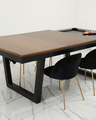 Carambola tavolo professionale ROBY7' black 