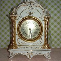 Orologio in porcellana vintage da collezione