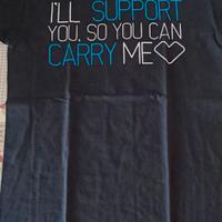 Maglietta con serigrafia