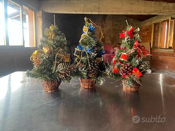 Set alberelli natale
