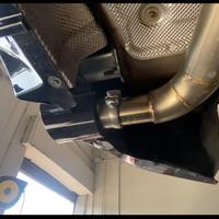 Scarico mini/bmw completo terminale downpipe