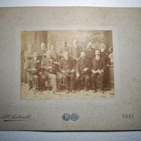 Antica Foto Gruppo Politici Notabili Bari fine'800