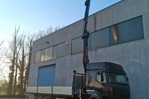 Renault Premium 400 + gru e cassone fisso