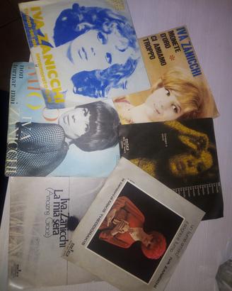 set di 6 Dischi in vinile 45 giri Iva Zanicchi