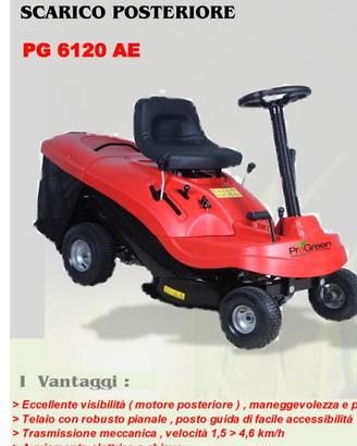 Trattorino tagliaerba PG 6120 AE