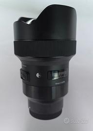 Sigma 14mm f1.8 DG Art per Sony