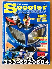 RIVISTA SCOOTER MAGAZINE n. 52 MAGGIO 1999