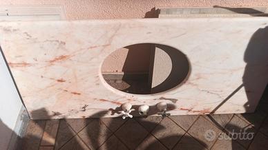 base lavabo in marmo