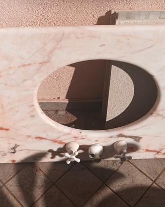 base lavabo in marmo