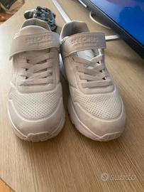 skechers bianche