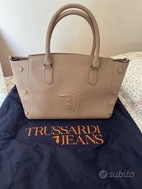 Borsa Trussardi Jeans beige