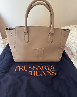 Borsa Trussardi Jeans beige