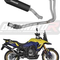 SCARICO COMPLETO MX2 TITANIO BLACK SUZUKI V-STROM 