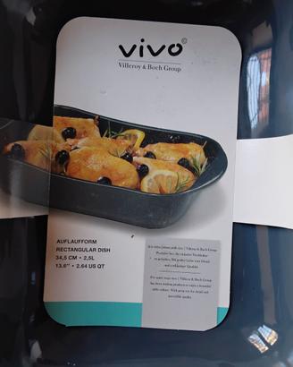 Teglia da forno in ceramica "Vivo" 34,5 cm