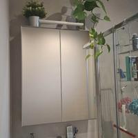 mobile specchio + led