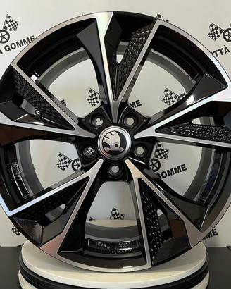4 CERCHI IN LEGA SKODA FABIA PRAKTIK RAPID DA 18