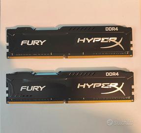 32gb ram ddr4 HyperX Fury Kingston Gaming