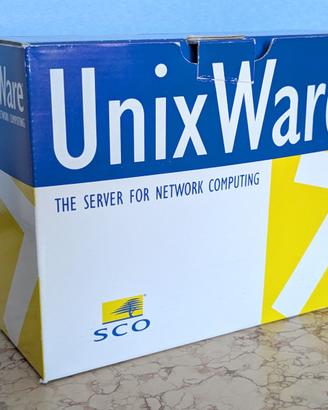 Software UnixWare - Sistema Operativo Vintage