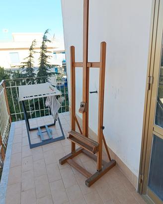 Cavalletto fisso da pittore