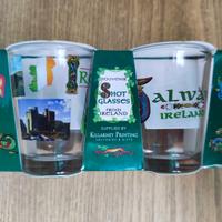 Set 6 shot Irlanda 40 ml (max 50 ml), nuovi