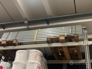 100 Pali / Aste Ottagonali per Tapparelle 3 Metri