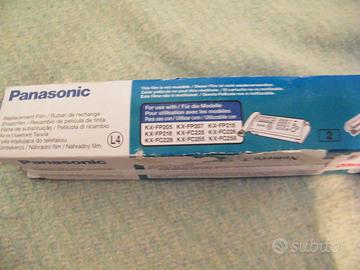 Pellicola fax panasonic kx-fa52x 2 rotoli termici