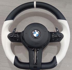 Volante bmw bianco m