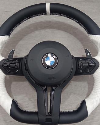 Volante bmw bianco m