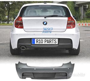 PARAURTI POSTERIORE BMW E81 E87 04-11 LOOK M PDC