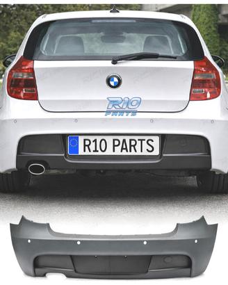 PARAURTI POSTERIORE BMW E81 E87 04-11 LOOK M PDC